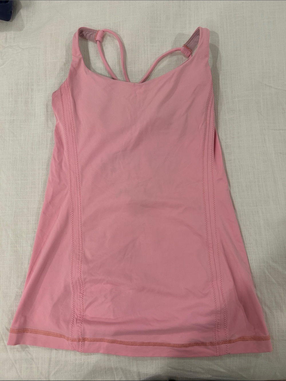 lululemon athletica Pink Double-Strap Athletic Tank